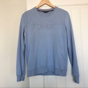 TOMMY HILFIGER baby blue hoodie / sweatshirt 💙